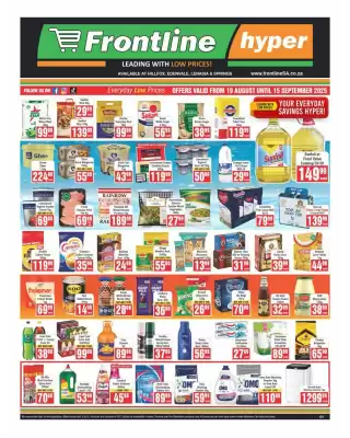 Frontline catalogue