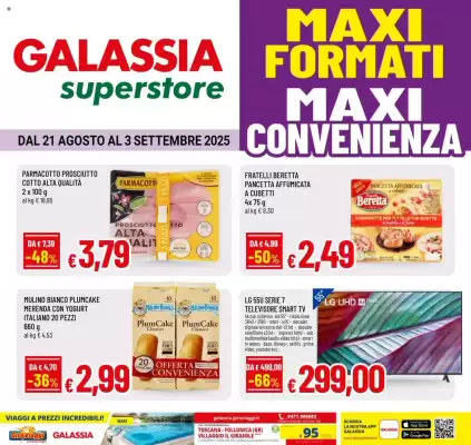 Volantino Galassia superstore (valido fino al 3-09)