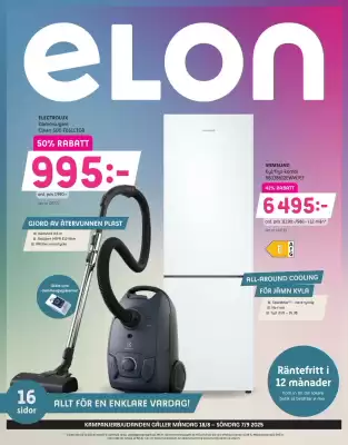 Elon reklamblad (giltig till och med 7-09)