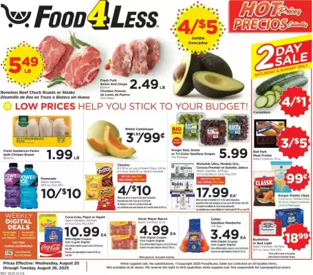 Food 4 Less Weekly Ad