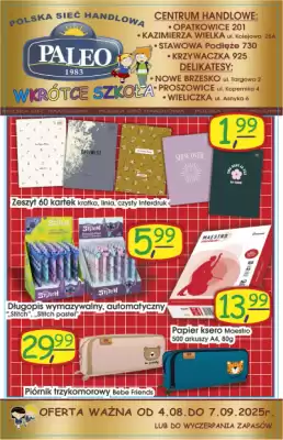 Delikatesy Paleo gazetka (ważność do 7-09)