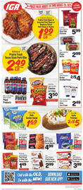 IGA Weekly Ad week 34 Page 1