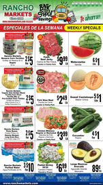Rancho Markets Weekly Ad week 34 Page 1