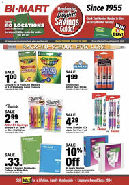Bi-Mart Weekly Ad week 34 Page 1