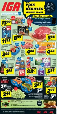 IGA flyer (valid until 27-08)