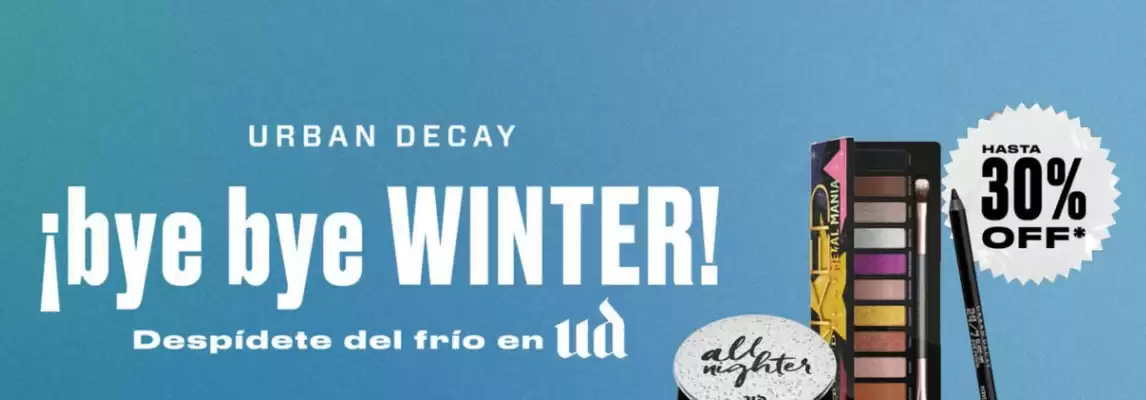 Catálogo Urban Decay (válido hasta 31-08)