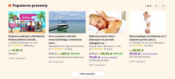 Groupon gazetka Strona 1