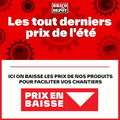 Catalogue Brico Dépôt (valable jusqu'au 24-08)