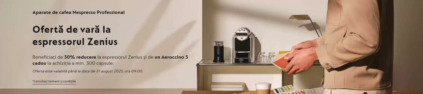 Catalog Nespresso (valid până la 31-08)