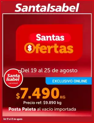 Catálogo Santa Isabel (válido hasta 25-08)