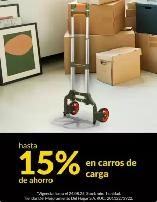 Catálogo Sodimac (válido hasta 24-08)