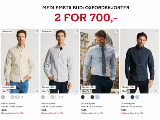 Dressmann kundeavis (gyldig til 31-08)