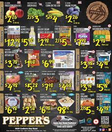Pepper's Foods flyer week 34 Page 1