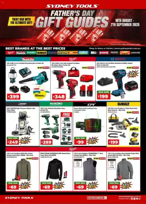 Sydney Tools catalogue (valid until 7-09)