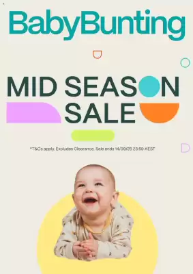 Baby Bunting catalogue (valid until 14-09)