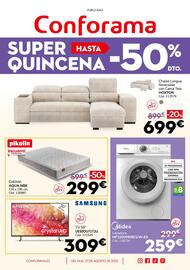 Folleto Conforama Página 1
