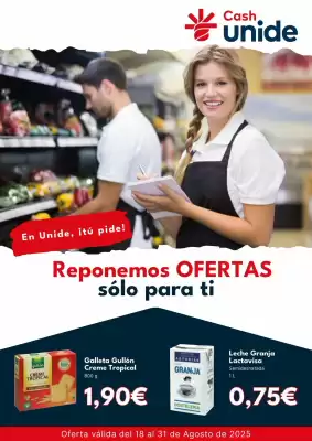 Folleto Cash Unide (válido hasta el 31-08)