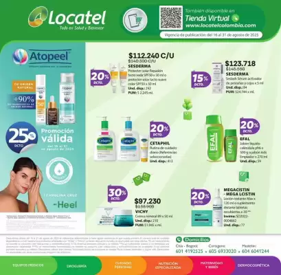 Catálogo Locatel (válido hasta 31-08)