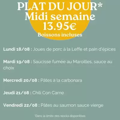Catalogue Crocodile (valable jusqu'au 22-08)
