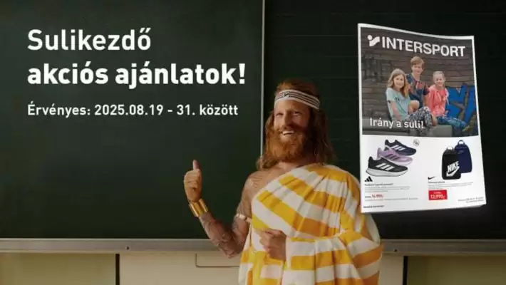 Intersport akciós újság (érvényes eddig: 31-08)