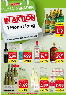 Spar Flugblatt