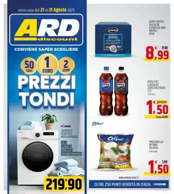 Volantino Ard Discount (valido fino al 31-08)