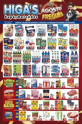 Catálogo Higa's Supermercado (válido até 20-08)