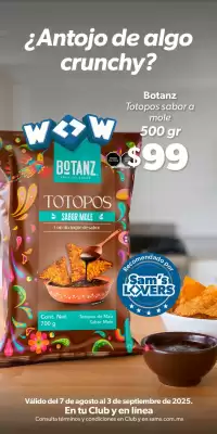 Catálogo Sam's Club (válido hasta 3-09)