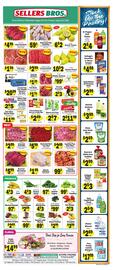 Sellers Bros Weekly Ad week 34 Page 1