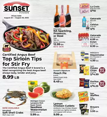 Sunset Foods Weekly Ad