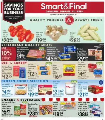 Smart & Final Weekly Ad (valid until 2-09)