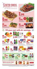 Stater Bros Weekly Ad week 34 Page 1