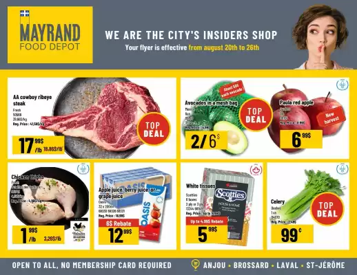 Mayrand flyer (valid until 26-08)