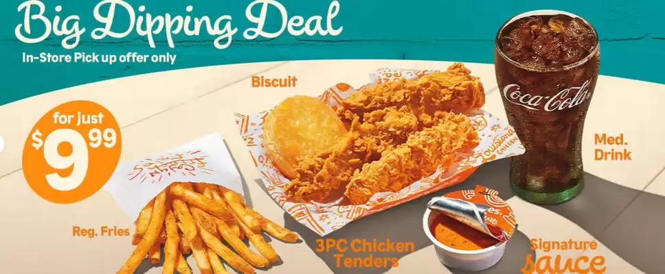 Popeyes flyer (valid until 31-08)