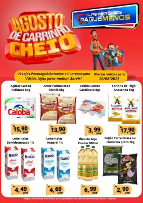 Catálogo Supermercados Pague Menos (válido até 20-08)
