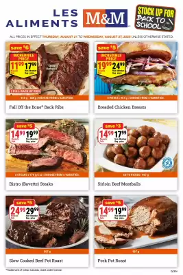 M & M Food Market flyer
