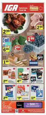 IGA flyer