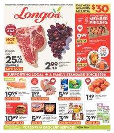 Longo's flyer week 34 Page 1
