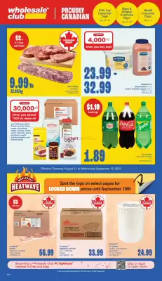 Wholesale Club flyer
