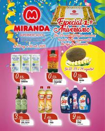 Folheto Miranda Supermercados Página 1