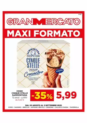 Volantino Gran mercato