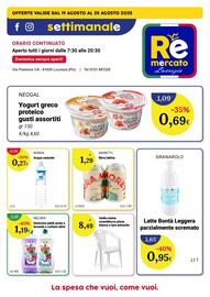 Volantino Re Mercato Lucrezia settimana 34 Pagina 1