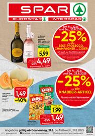 Spar Flugblatt woche 34 Seite 1