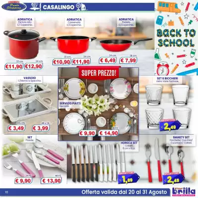 Volantino Punto Shopping Megastore (valido fino al 31-08)