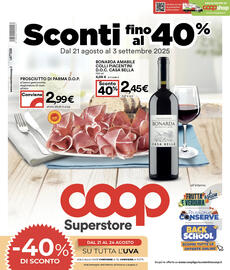 Volantino Coop Superstore Pagina 1