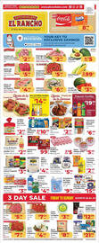 Supermercado El Rancho Weekly Ad week 34 Page 1
