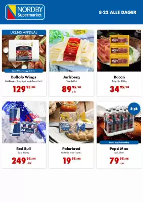 Nordby Supermarket kundeavis (gyldig til 24-08)