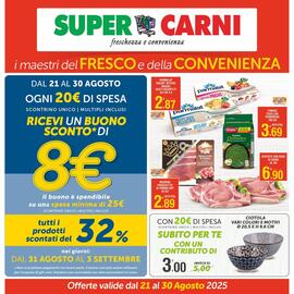 Volantino Super Carni Pagina 1