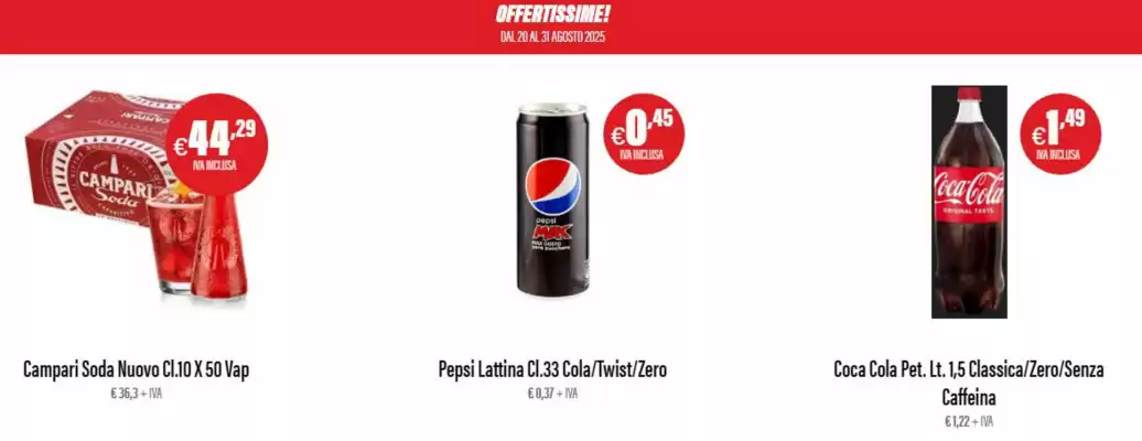 Volantino Ag Cash Carry (valido fino al 31-08)