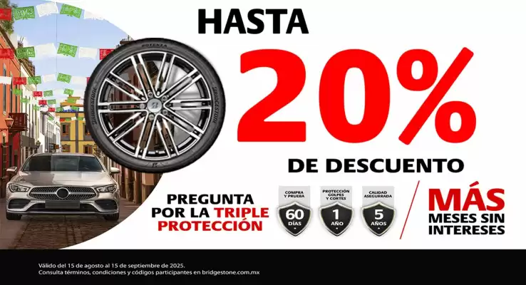 Catálogo Bridgestone (válido hasta 15-09)